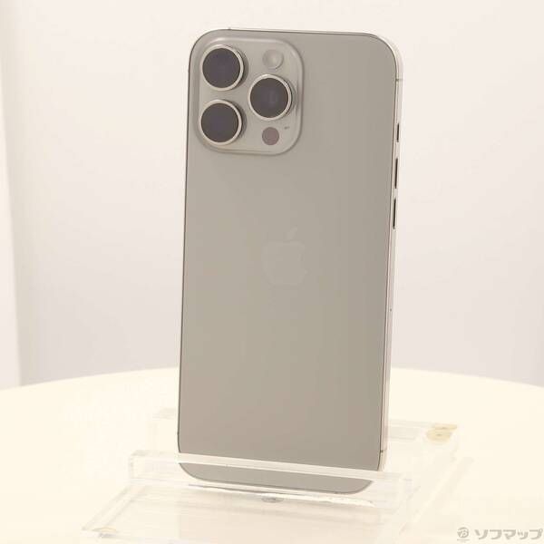 中古品〕 iPhone16 Pro Max 256GB ナチュラルチタニウム MYWK3J／A SIM
