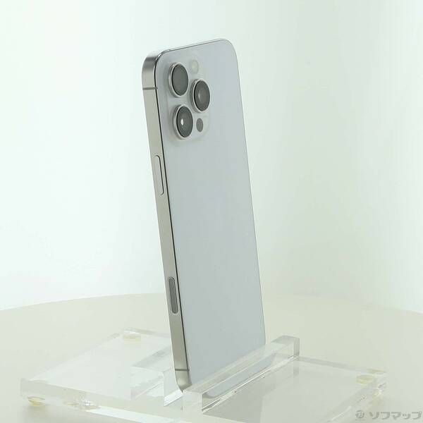 中古品〕 iPhone16 Pro Max 256GB ホワイトチタニウム MYWH3J／A SIM