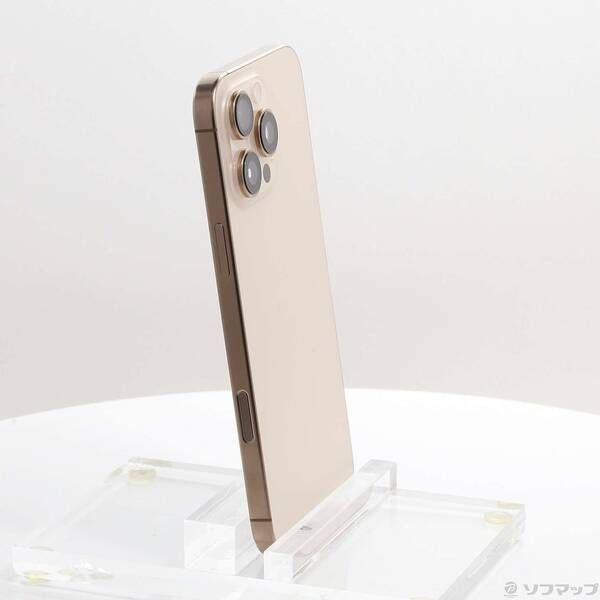 中古品〕 iPhone16 Pro Max 256GB デザートチタニウム 3N530J／A SIM