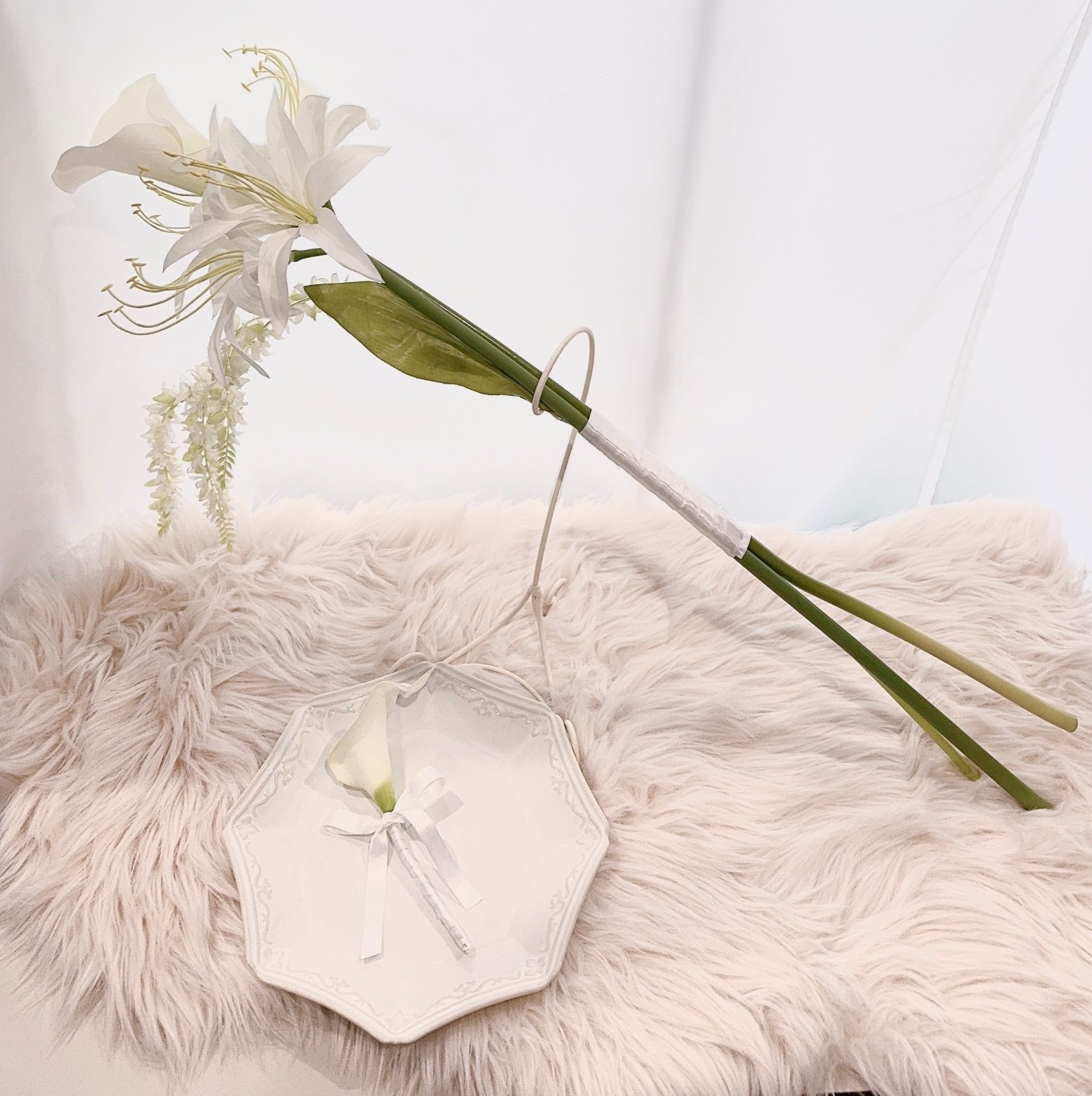 80センチロング　ウェディングブーケ