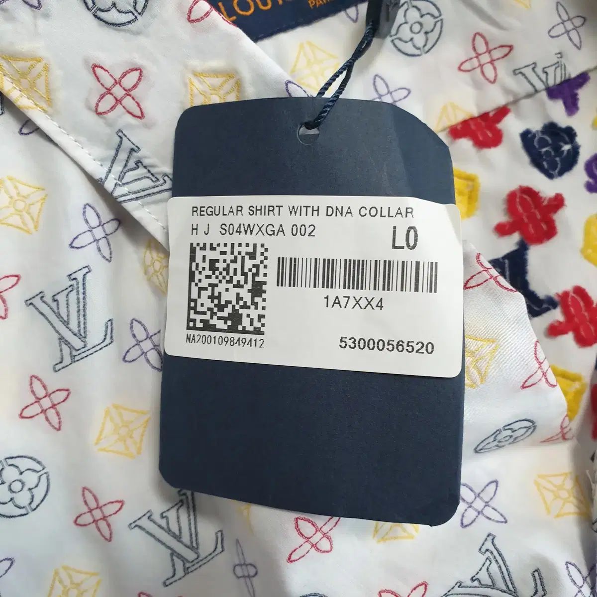 Louis Vuitton モノグラム DNA COLOR シャツ L サイズ - メルカリ