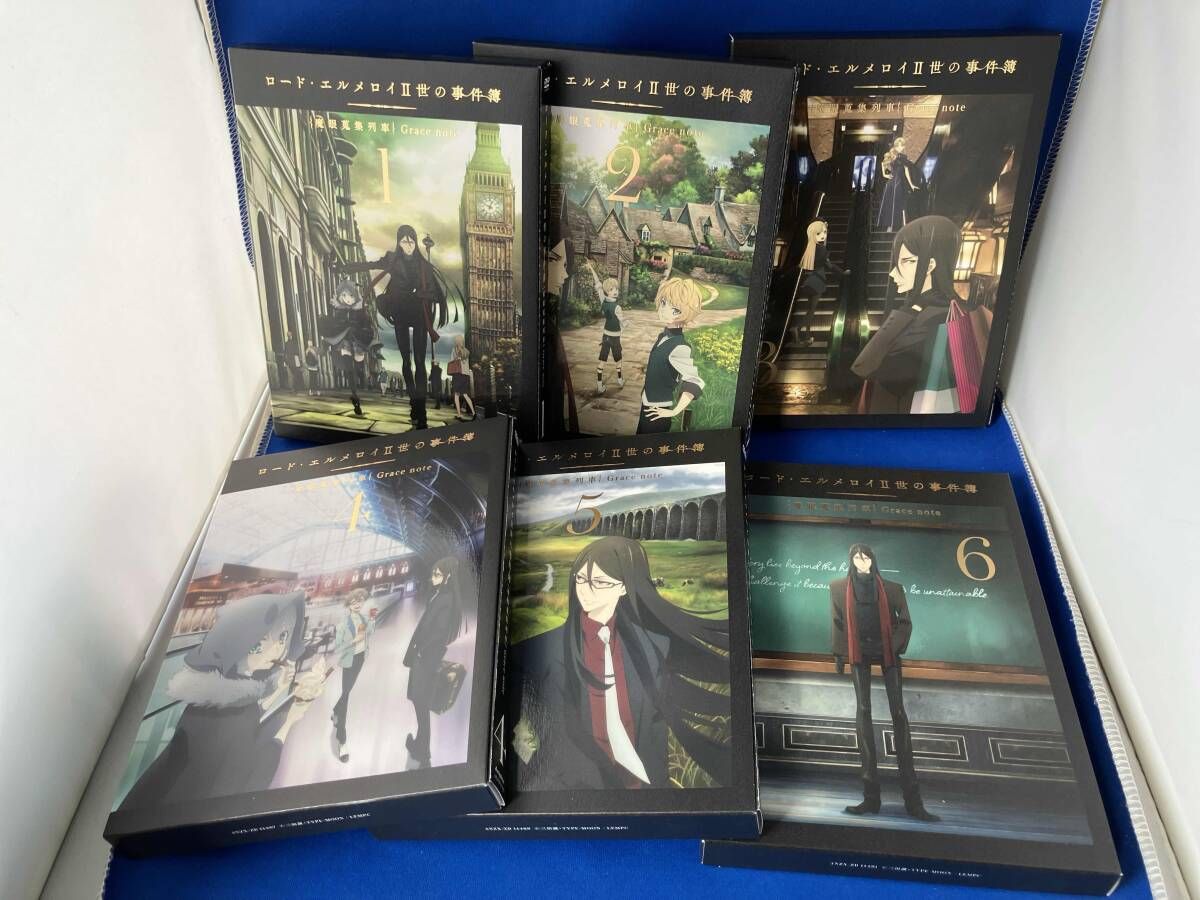 アニメ DVD ディスクトレイ傷み 全6巻セット ロード エルメロイⅡ世の事件簿 -魔眼蒐集列車 Grace note- 1 6 完全生産 版