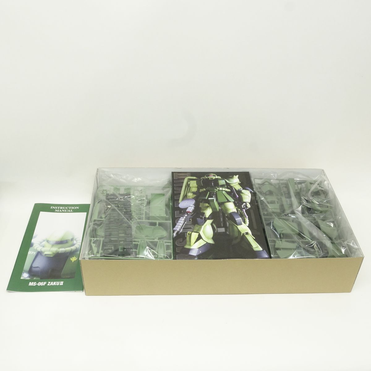 未組立 PG 1 60 機動戦士ガンダム MS 06 F 量産型 ザクII プラモデル 内袋