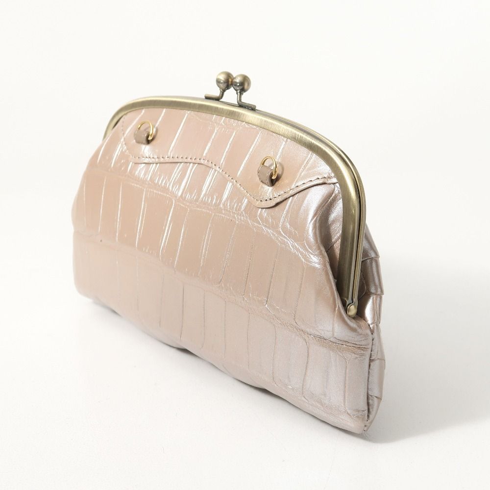□未使用品□CROCODILE クロコダイル ショルダーバッグ クロコダイル