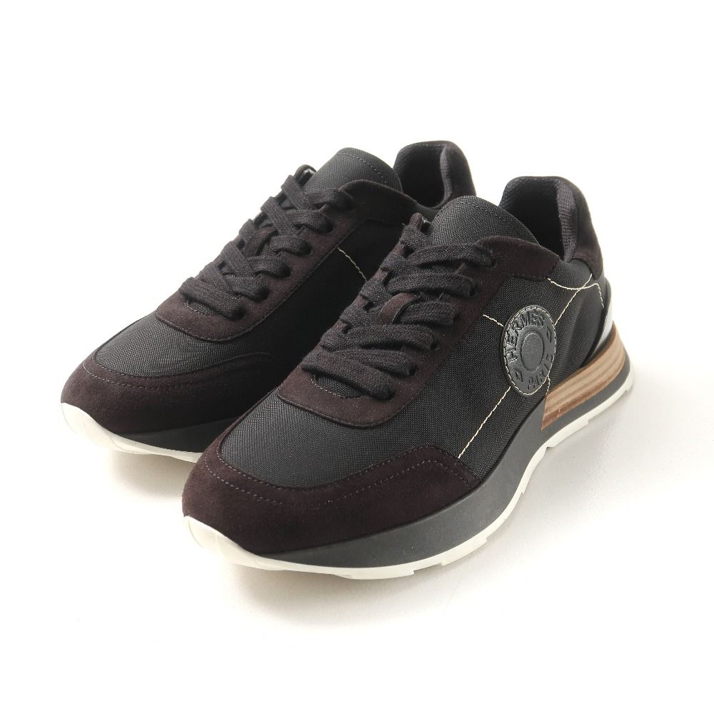 □美品□HERMES エルメス DRIVE ドライブ スニーカー サイズ36 セリエ