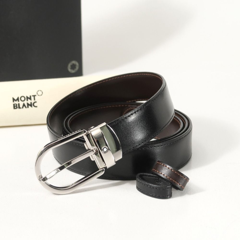 □未使用品□MONTBLANC モンブラン ベルト サイズ120 ホワイトスター