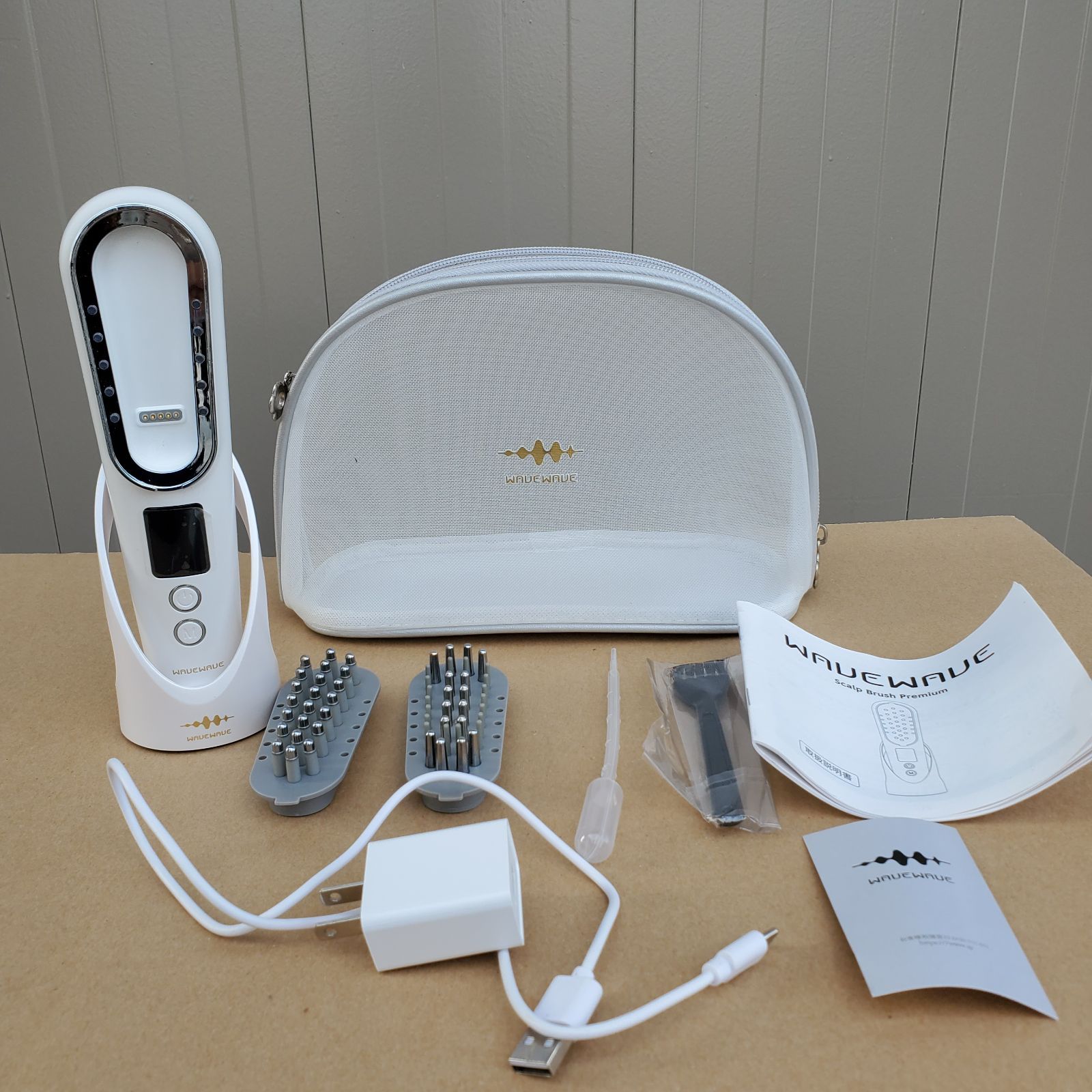 WAVEWAVE EMS WAVEWAVE-011PRE スカルプブラシプレミアム - メルカリ