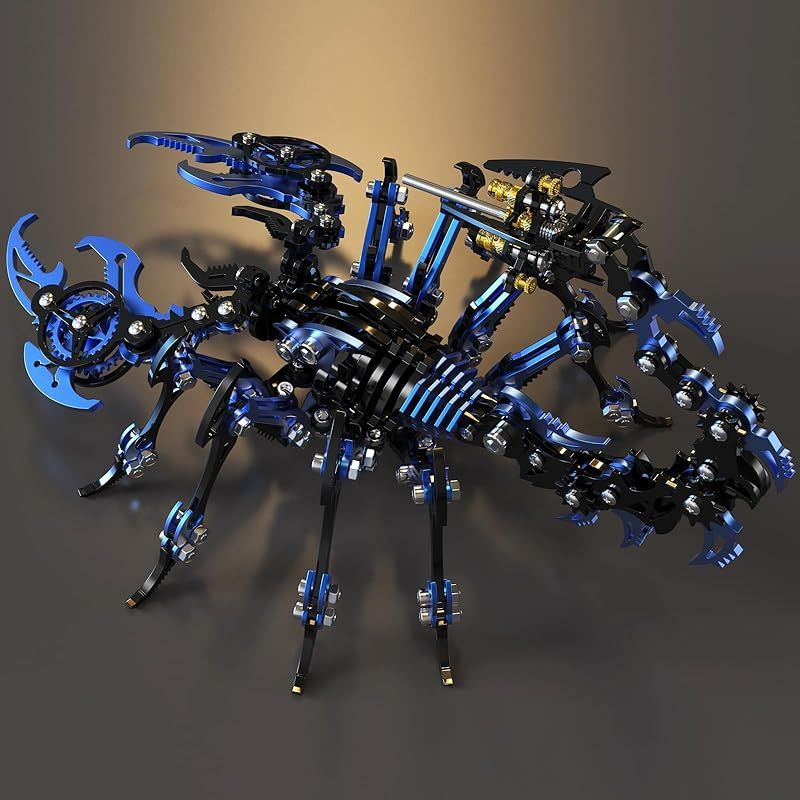 ☆彡QUXOZHLU 3d金属パズル、立体パズル 大人向け、サソリの3 d金属