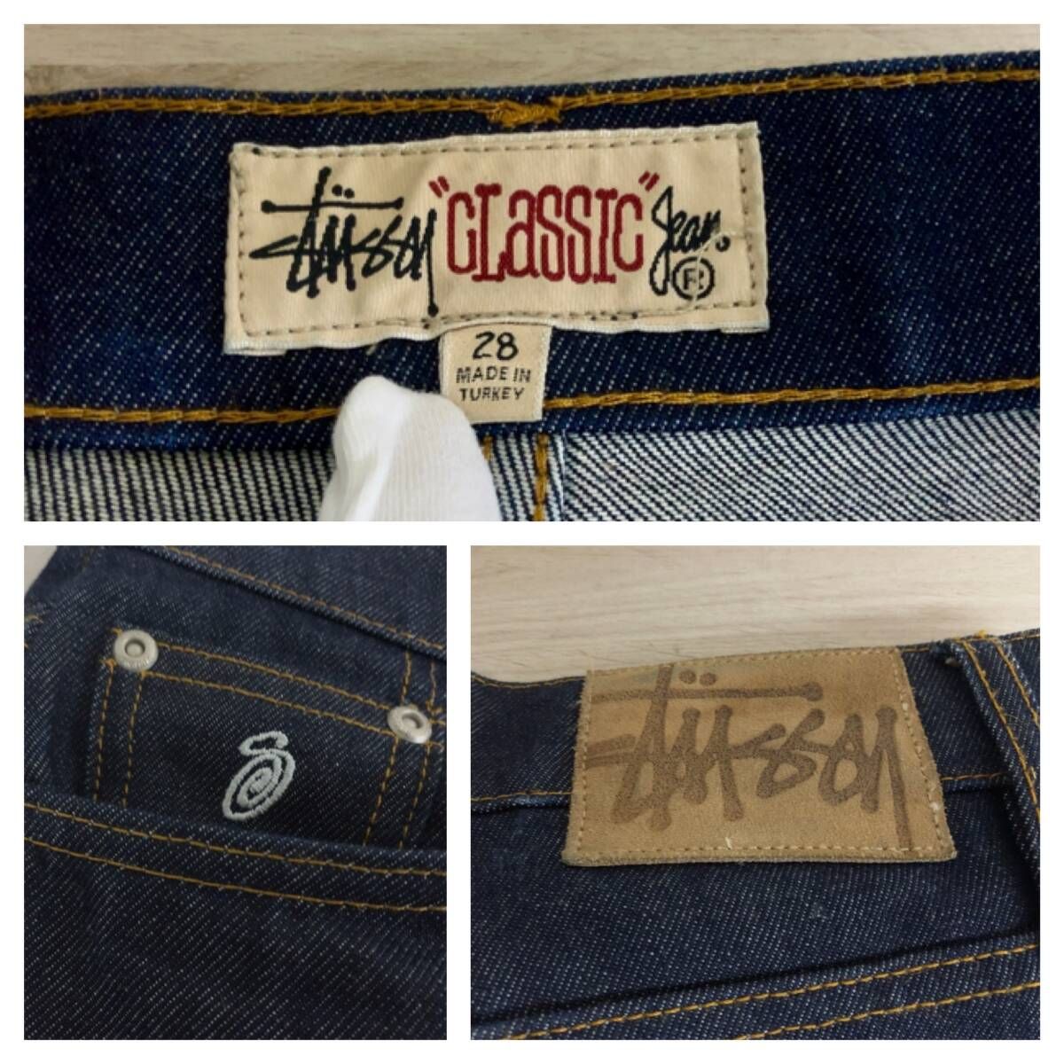STUSSY ステューシー CLASSIC JEAN DENIM ストレートジーンズ