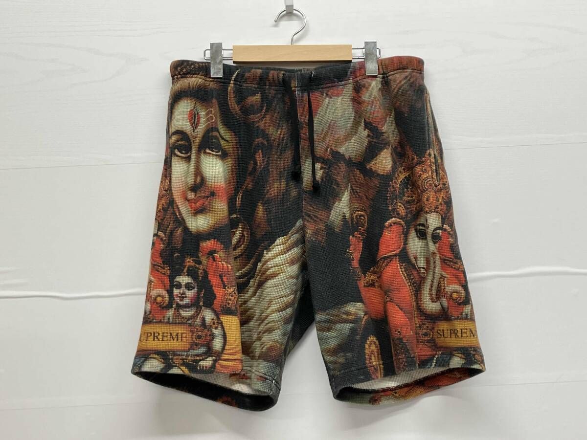Supreme シュプリーム その他ハ フパンツ Ganesh Waffle Short ガネーシャワッフルショートパンツ サイズM 総柄 通年