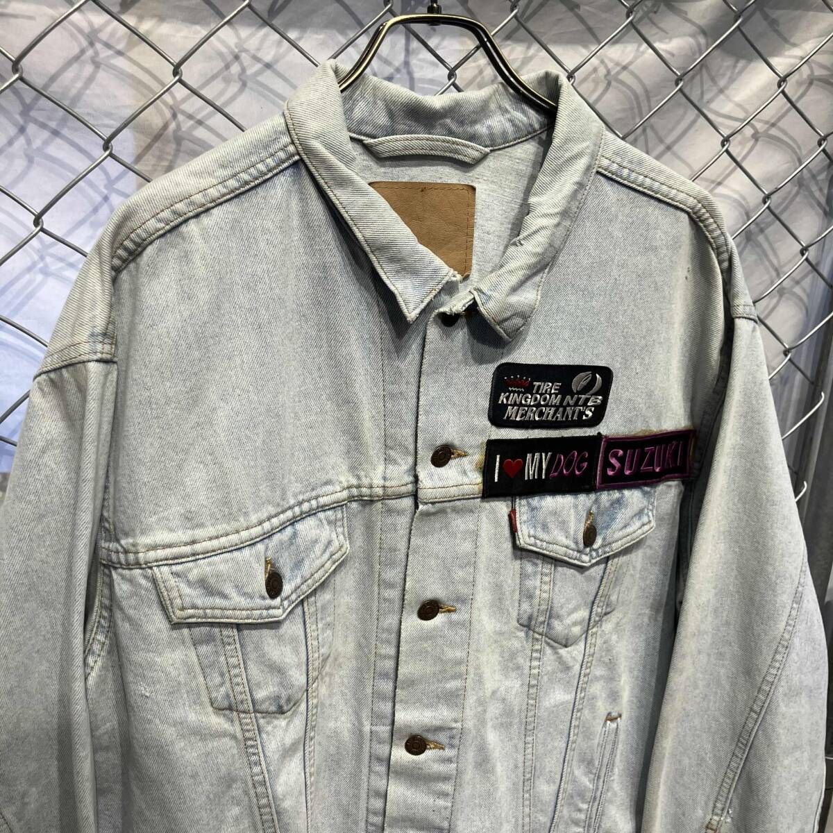90s LEVI'S VINTAGE USA製 3rdタイプ Gジャン(デニムジャケット) 水色