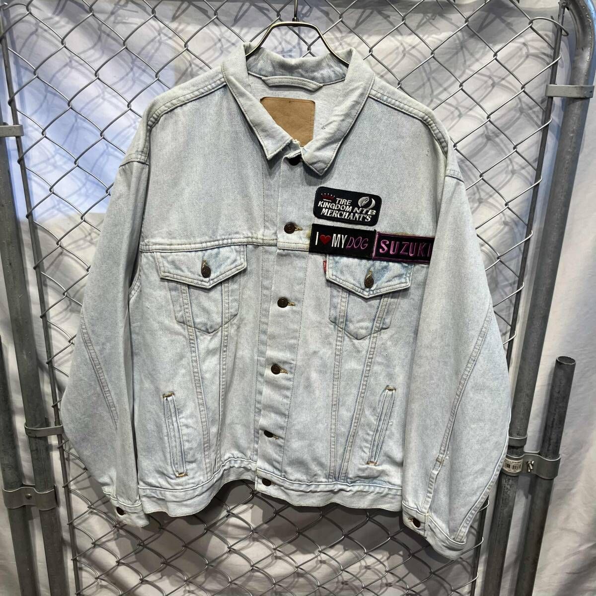 90s LEVI'S VINTAGE USA製 3rdタイプ Gジャン(デニムジャケット) 水色