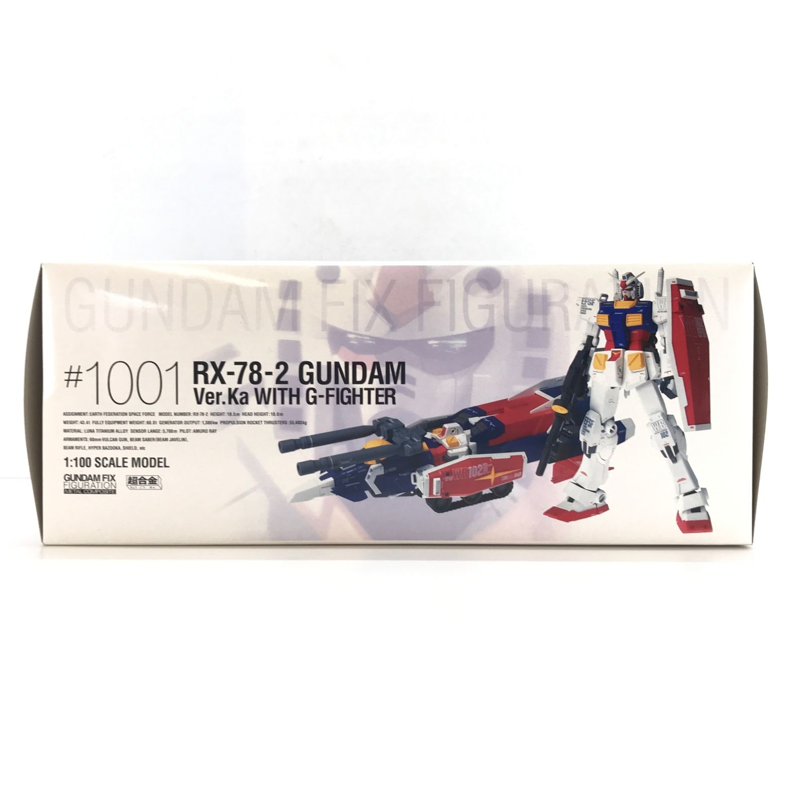 〇BANDAI フィギュア RX-78-2 ガンダム Ver.Ka WITH Gファイター