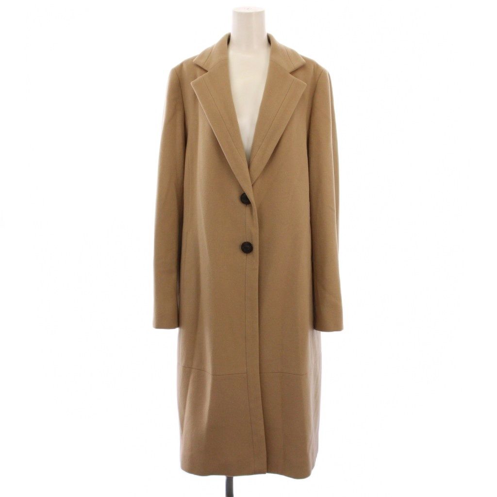 ランバン LANVIN チェスターコート ロング ウール カシミヤ 40