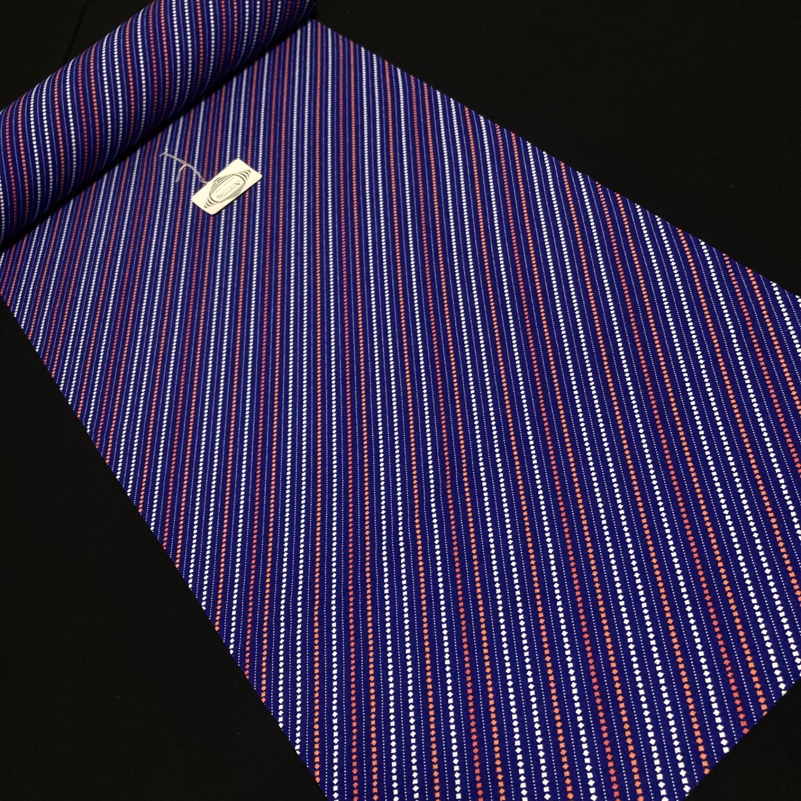 着物と帯オレンジ y 115◾️割と なポリエステル化繊着尺反物5点◾️