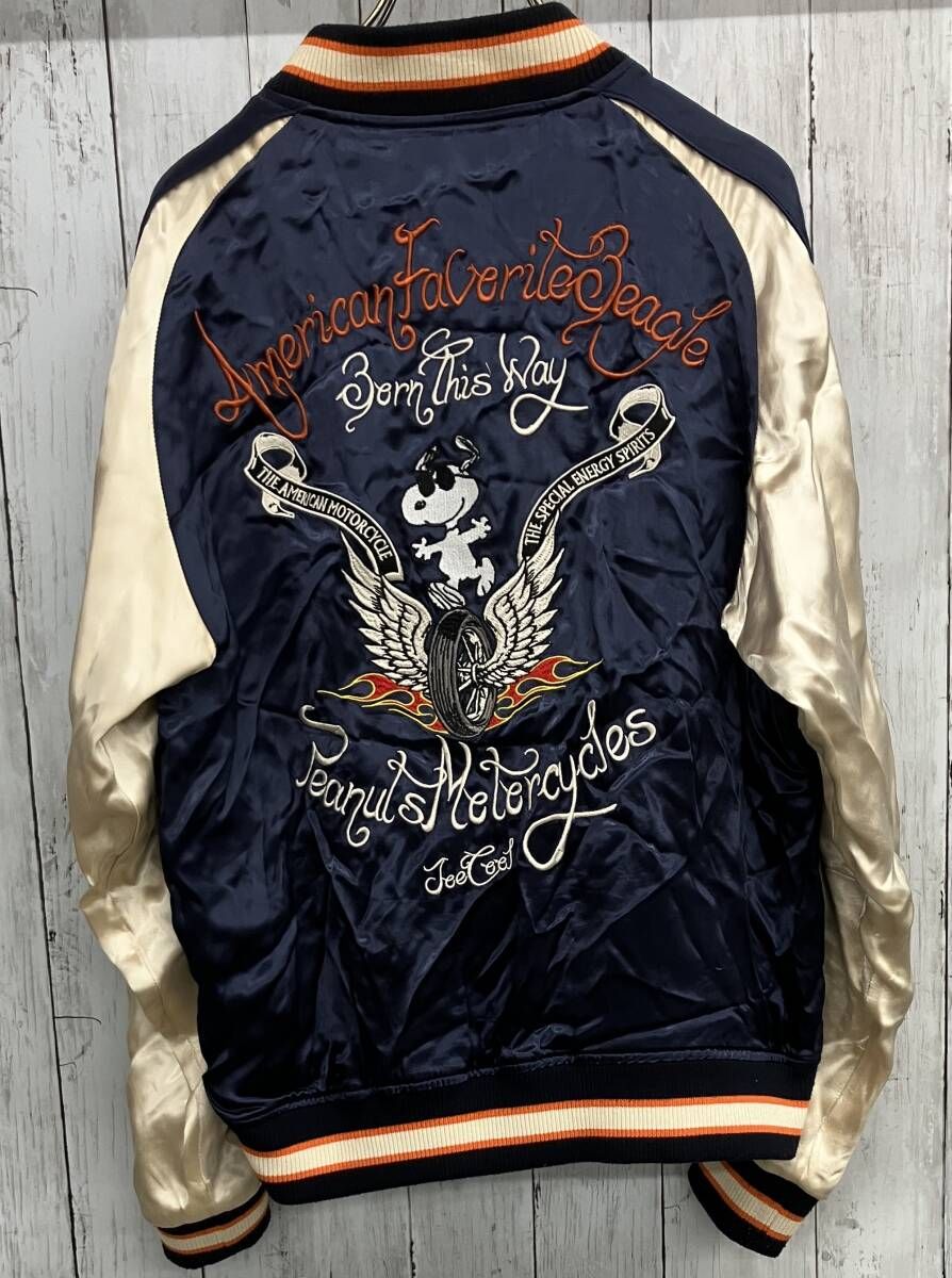 SNOOPY×Flagstaff スカジャン スヌーピー フラグスタフ リバーシブル