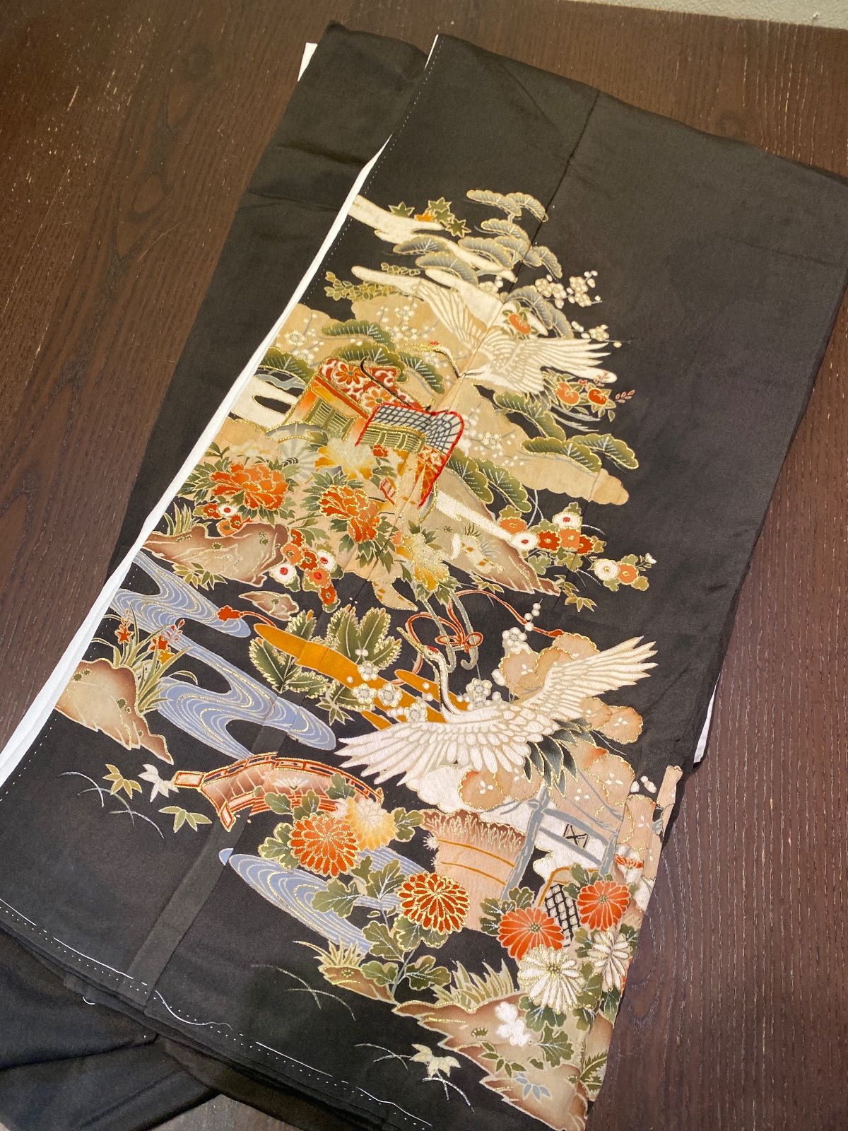 まとめ売り】正絹留袖10枚 リメイク素材 ハンドメイド向け - メルカリ