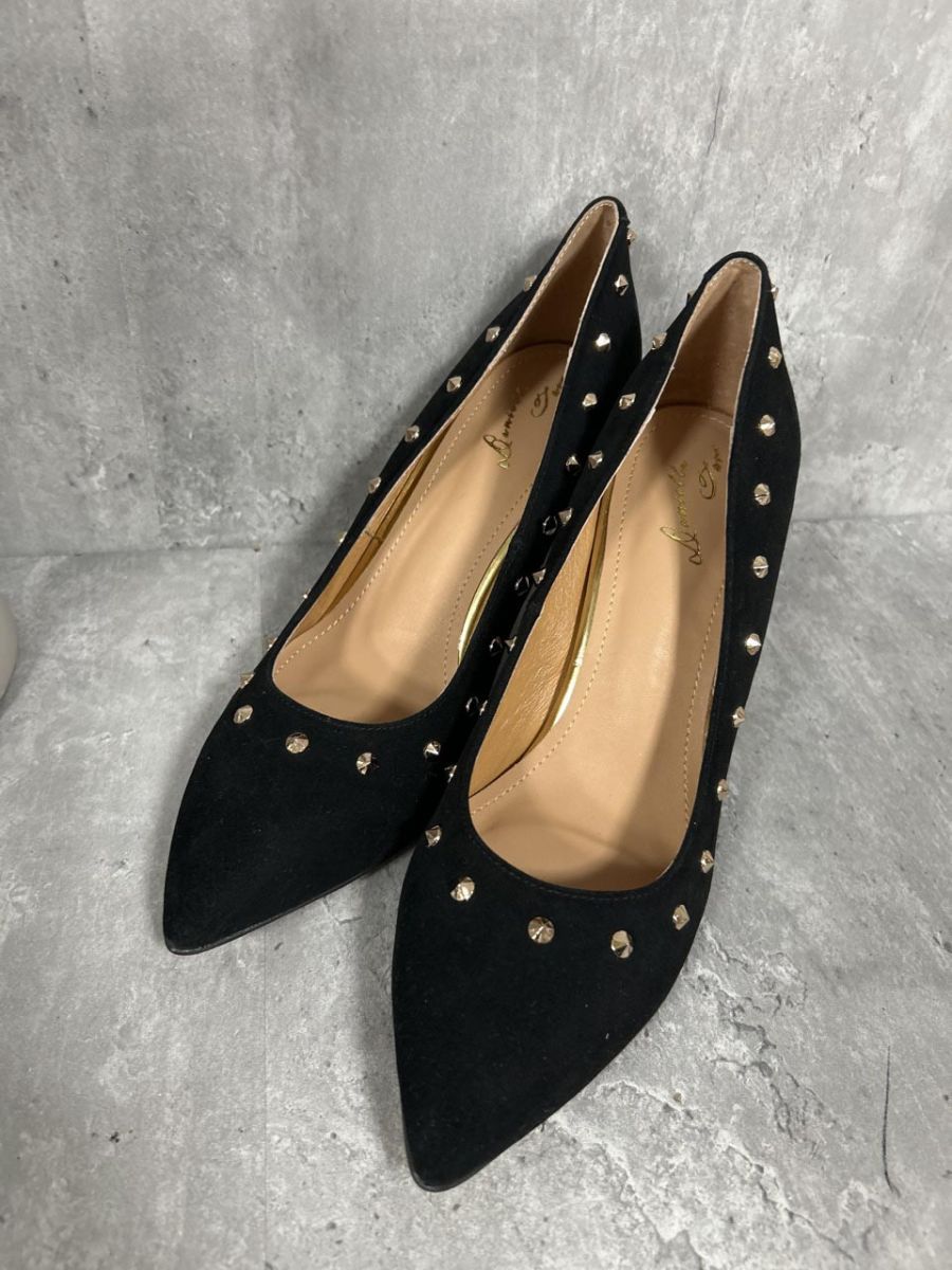 Daniella GEMMA スタッズパンプス ハイヒール パンプス size 38 黒 レディース