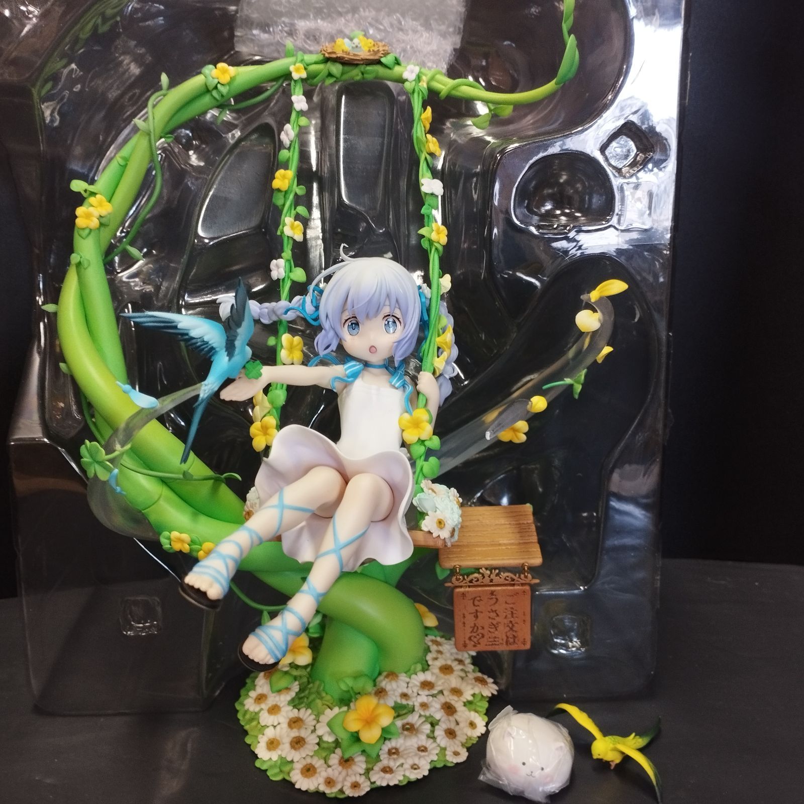 D15348】（ジャンク）ご注文はうさぎですか？？ 1/7 チノ お花の