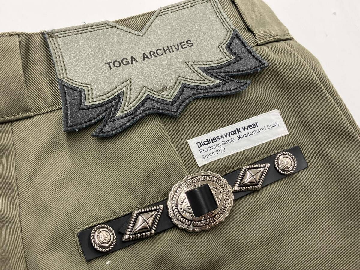 Dickies × TOGA archives ウエスタンメタルスタッズロングパンツ