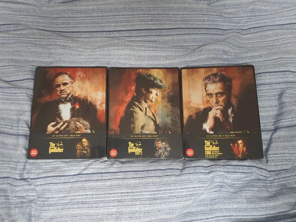 ゴッドファーザー 三部作 4 k ブルーレイ Blu ray スチールブック