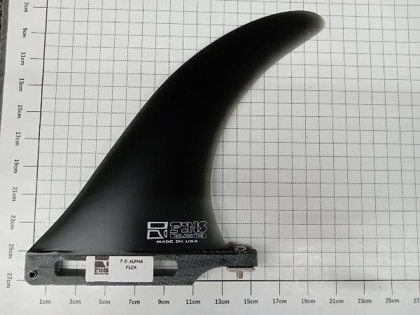 サーフボードフィン Unlimited Alpha Flex SMOKE 7 0 アンリミテッドアルファフレックス スモーク