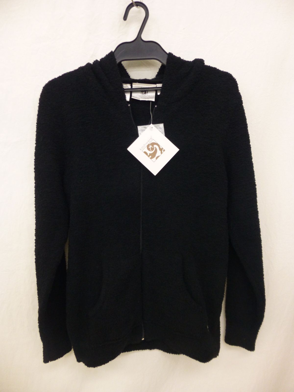 未使用品】 Kashwere カシウエア フーディ ジップアップパーカー