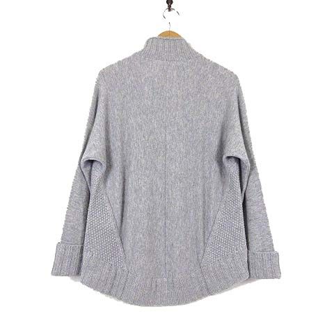 セオリー Theory ニット セーター カシミヤ ウール 長袖 ケーブル