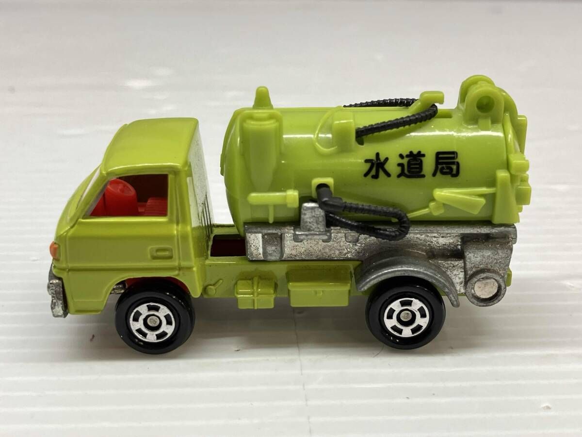 現状品 トミカミュｰジアム 公共車館 M-12 三菱 キャンタｰ グリット