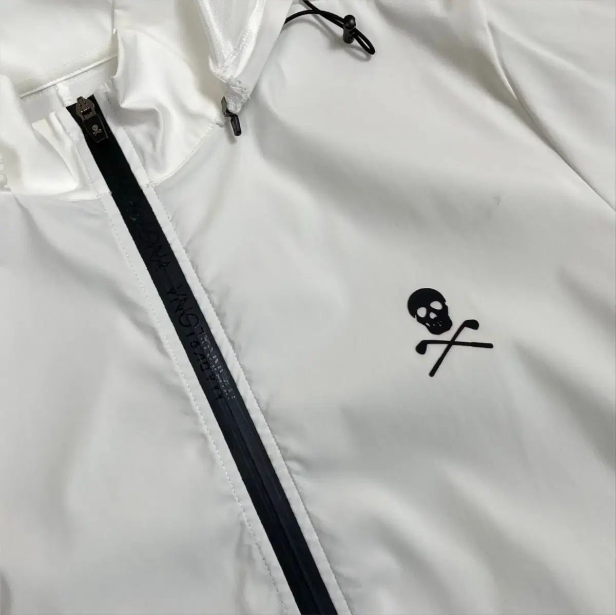 MARK - LONA マークアンドロナ 白 日本版 スカル フード ウィンドジャケット L