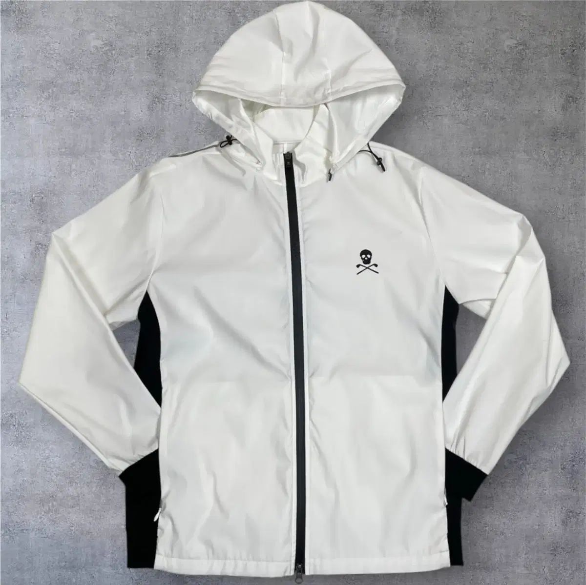 MARK - LONA マークアンドロナ 白 日本版 スカル フード ウィンドジャケット L