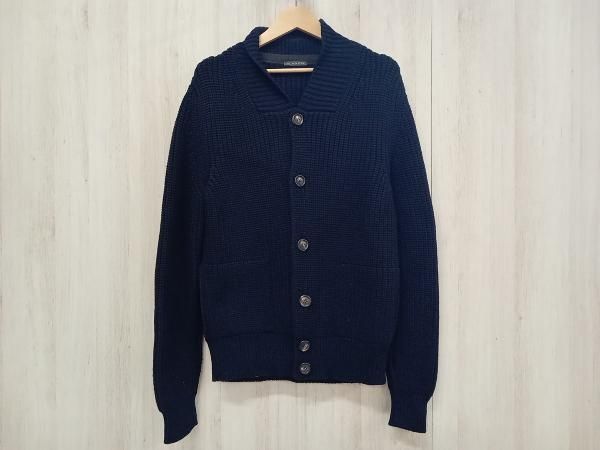 SCAGLIONE スカリオーネ カーディガン ネイビー Mサイズ 毛