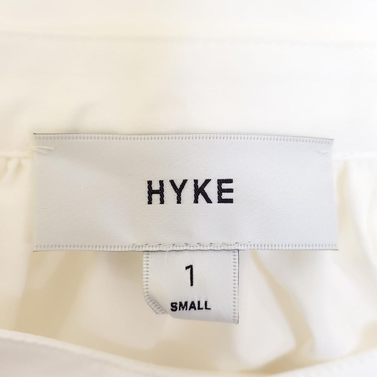 HYKE 長袖シャツ サイズ1 HYKE(ハイク) 長袖シャツブラウス サイズ1 S レディース美品 - 白