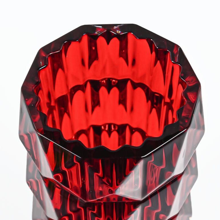 バカラ Baccarat ベース 花瓶 2025 LOUXOR ルクソール レッド S 15 cm 2817143 食器 クリスタル 置物
