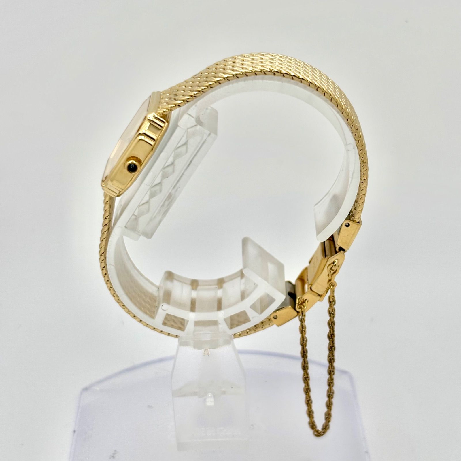 美品/新品電池】SEIKO セイコー Exceline エクセリーヌ 1Pダイヤ