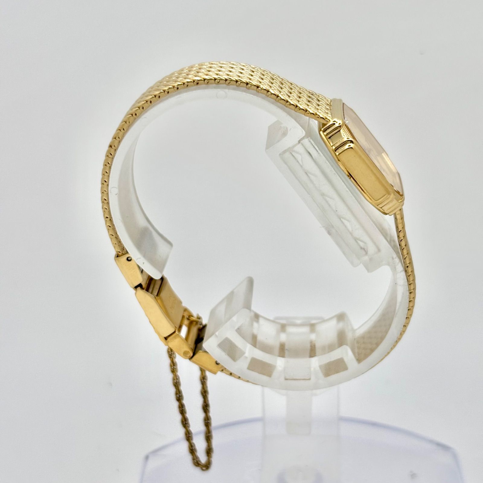 美品/新品電池】SEIKO セイコー Exceline エクセリーヌ 1Pダイヤ