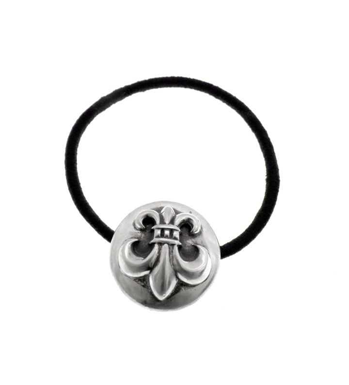 クロムハーツ CHROME HEARTS BSフ ボタン ヘアゴム シルバー コンチョ ブレスレット 46202 ブレスレット アクセサリー メンズ