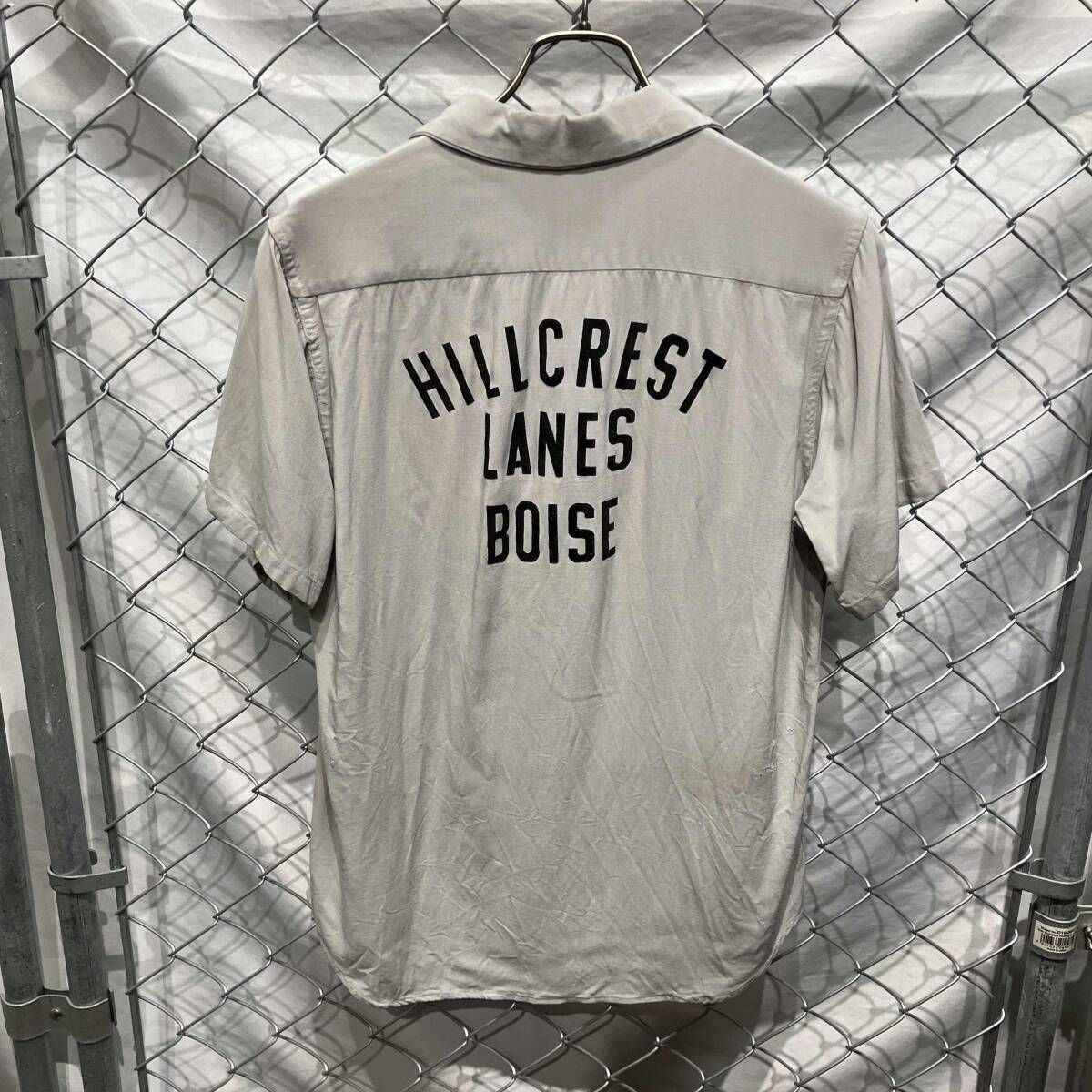 50s NAT NAST ボーリングシャツ グレー ナットナスト - メルカリ