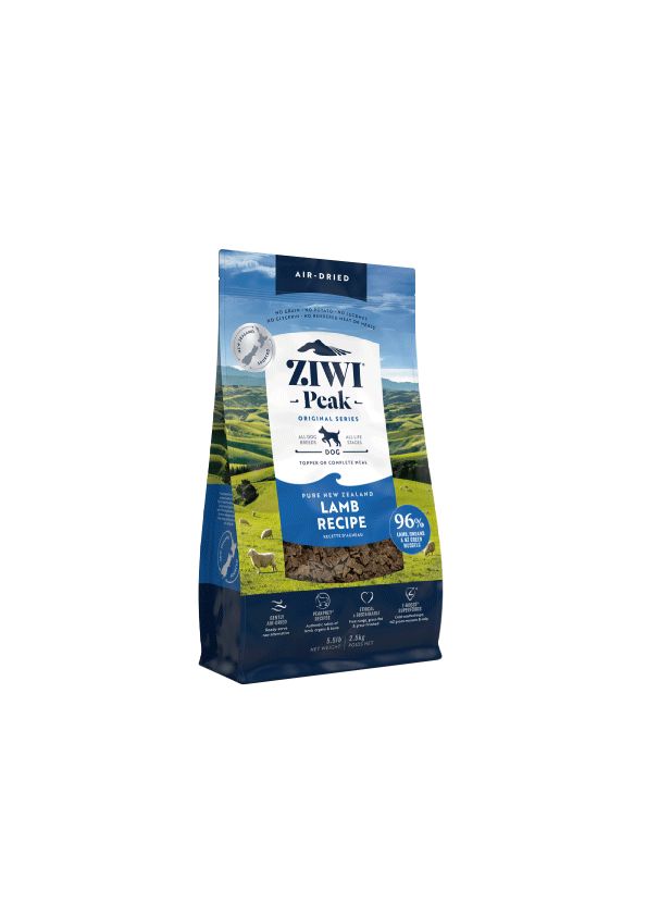 ZIWI Peak』 ジウィピーク エアドライ・ドッグフード ラム 2．5KG 
