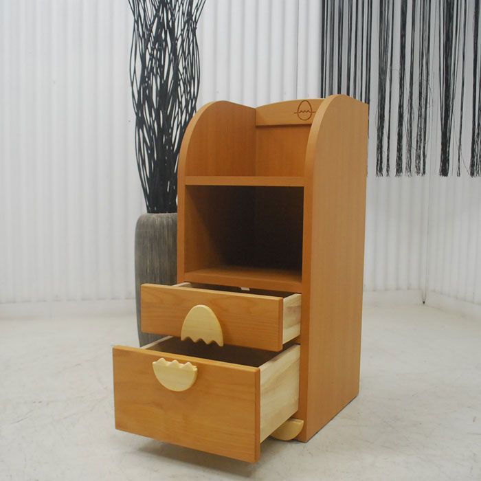 アウトレット 現品限り 一部 大 開封品 自然塗装仕上げ KID家具 完成品でのお届け ランドセルラック 250201 エッグ34チェストラック