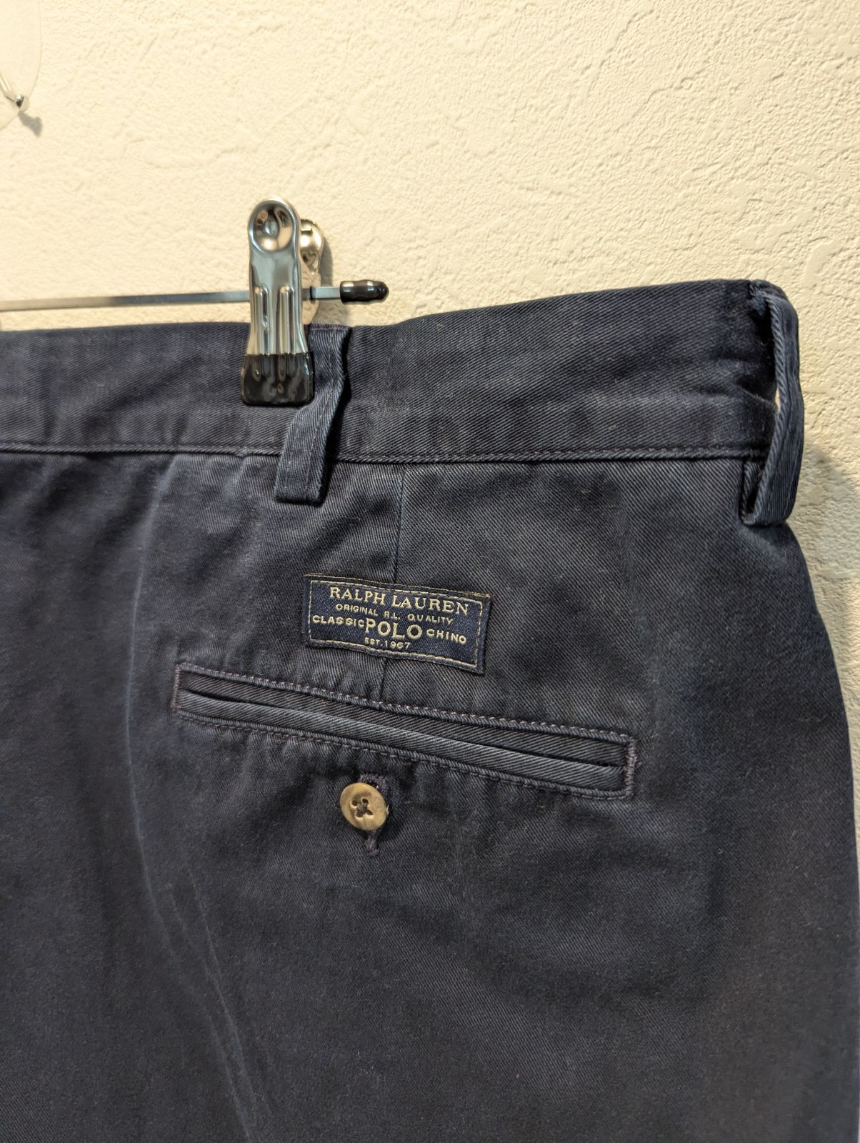 00s　ポロバイラルフローレン　ポロチノ　ネイビー　ANDREW PANT 美品 00s Polo by Ralph Lauren ポロバイラルフローレン チノパン