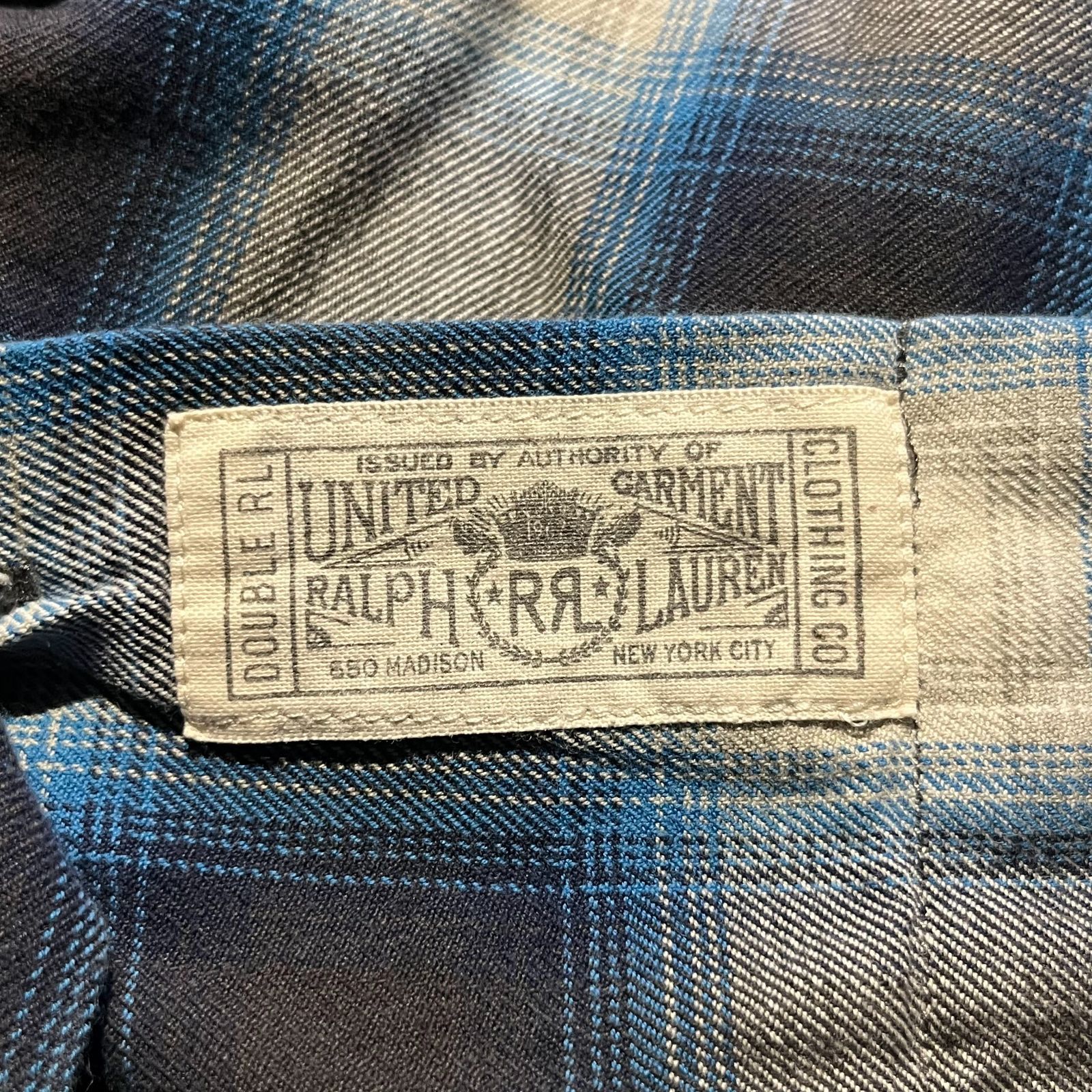 RRL 25th Year Anniversary オンブレチェックワークシャツ 世界290着