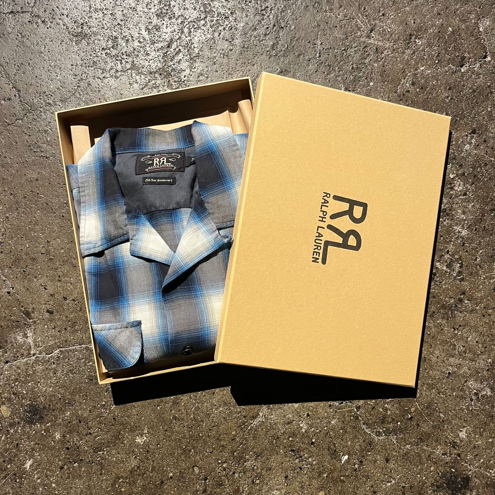 RRL 25th Year Anniversary オンブレチェックワークシャツ 世界290着