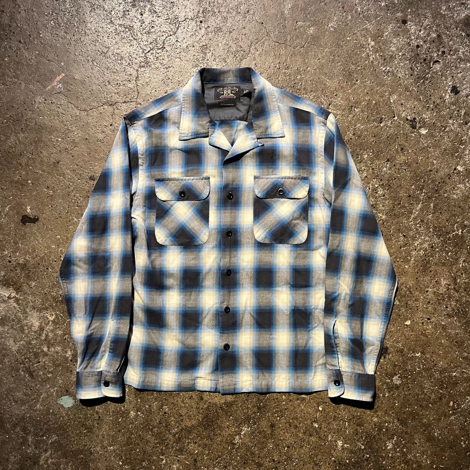 RRL 25th Year Anniversary オンブレチェックワークシャツ 世界290着