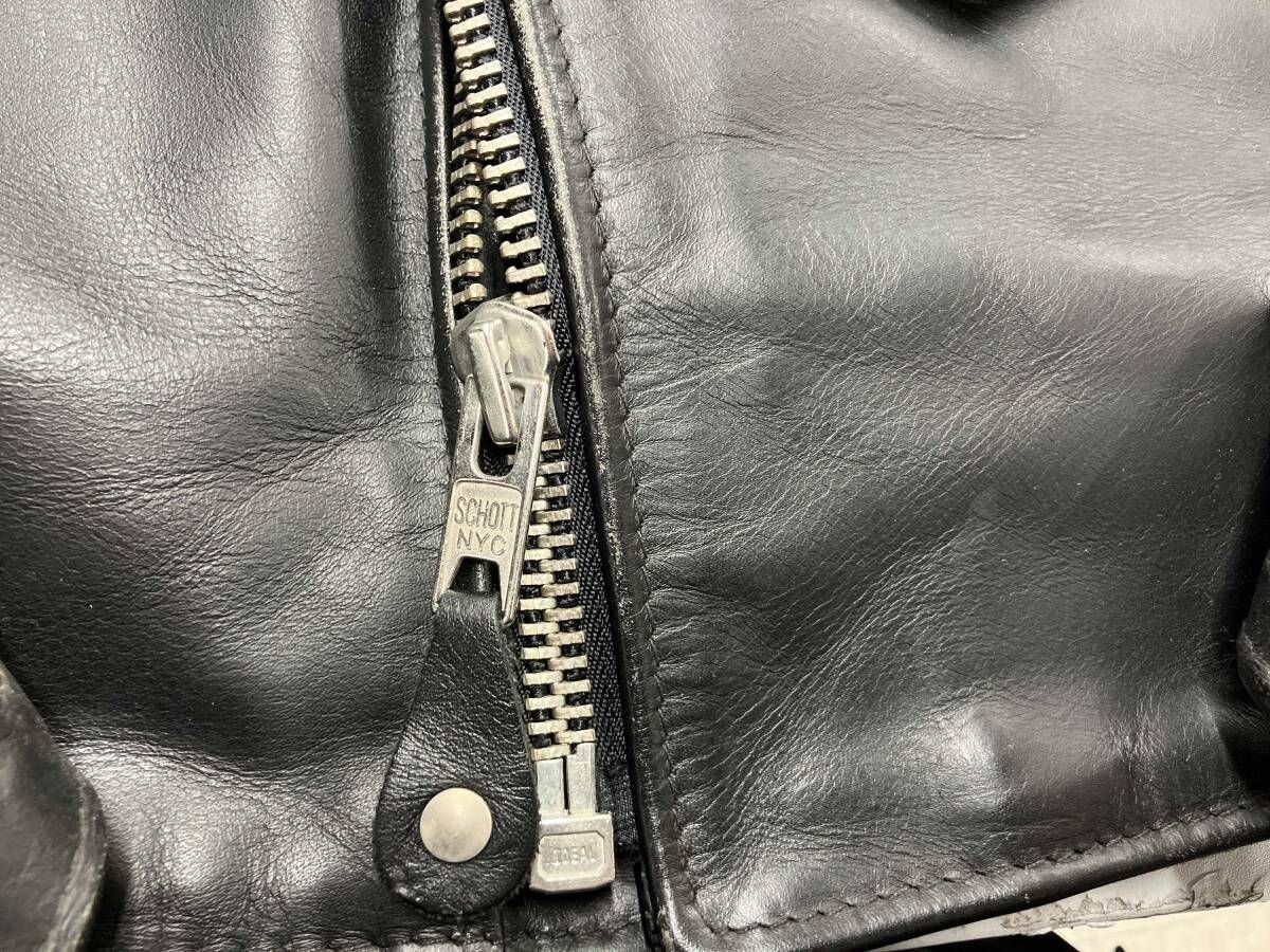 Schott ダブルライダースジャケット ショット レザージャケット