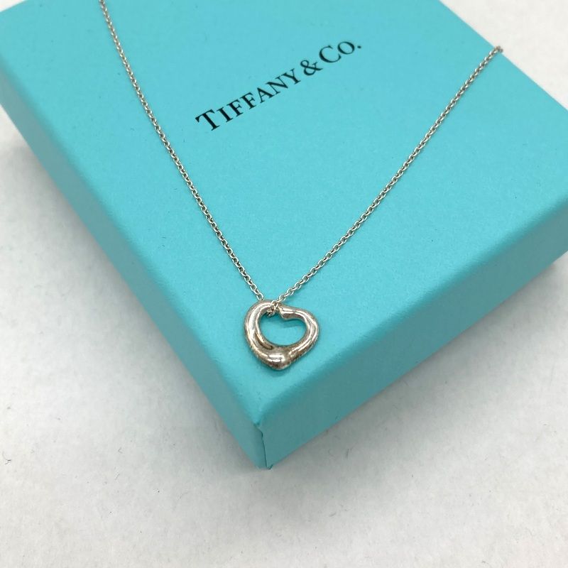 TIFFANY&Co. ティファニー ネックレス オープンハート ペンダント