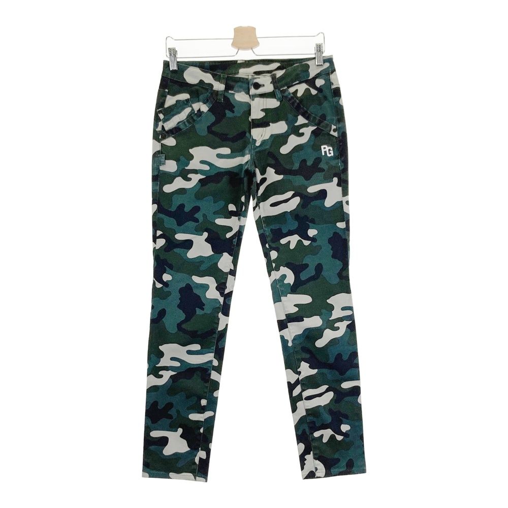 サイズ：2 PEARLY GATES パーリーゲイツ ストレッチパンツ 迷彩柄