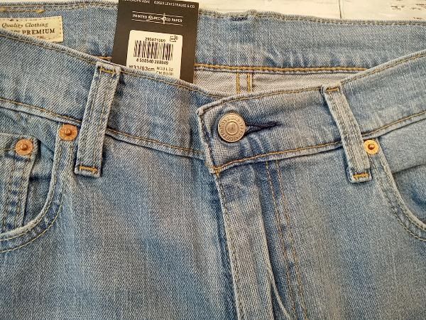 LEVI'S リーバイス ジーンズ 29507-1369 502 TAPER W33 ライトブルー