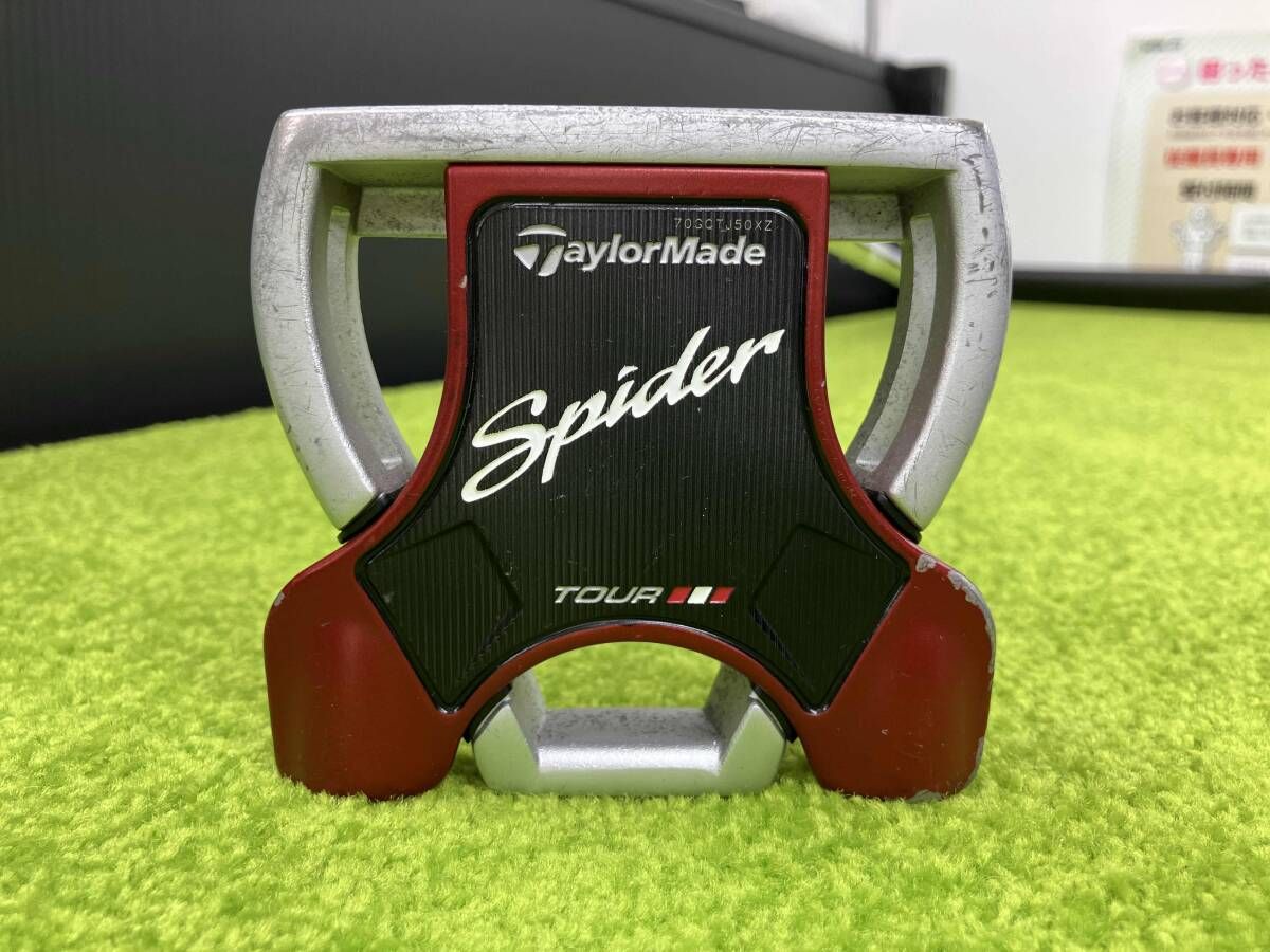 TaylorMade テーラーメイド Spider TOUR Platinum パター オリジナルシャフト 約34インチ