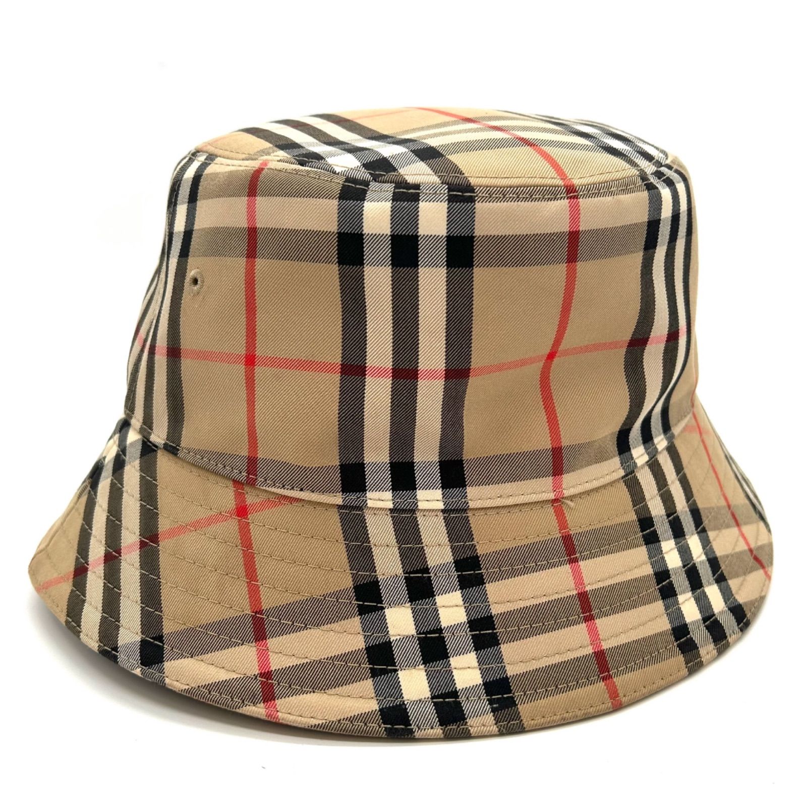 バーバリー バケットハット L ノバチェック ベージュ 8026927 レディース メンズ 帽子